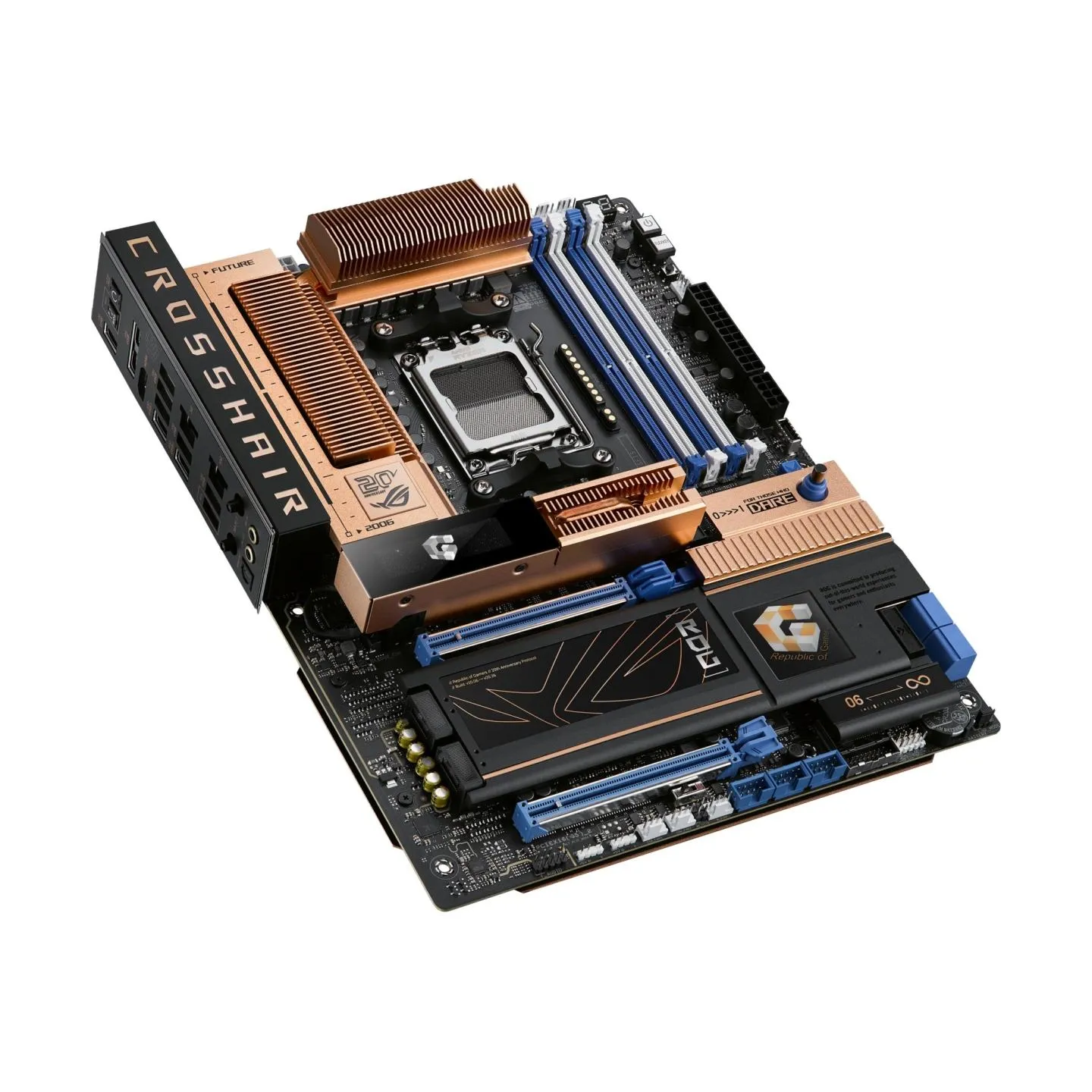 Asus Mainboard|ASUS|AMD X870E|Socket AM5|ATX|RAM DDR5-SDRAM|4xSlots|Wi-Fi Yes|Bluetooth Yes|5xNumber of M.2 (M) slots|ROGCROSSHA