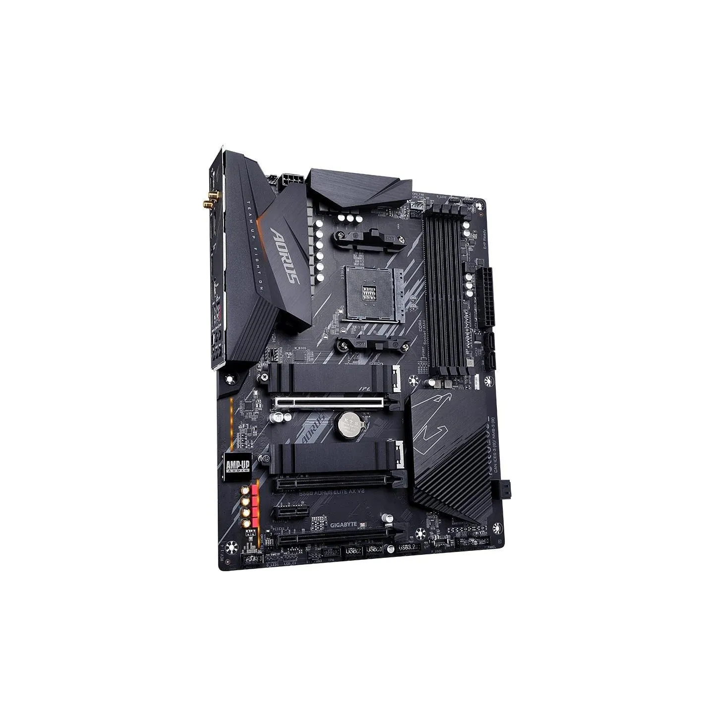 Gigabyte Mainboard|GIGABYTE|AMD B550|Socket AM4|ATX|RAM DDR4-SDRAM|4xSlots|Wi-Fi Yes|Bluetooth Yes|1xPCI Express x1 slots|3xPCI 