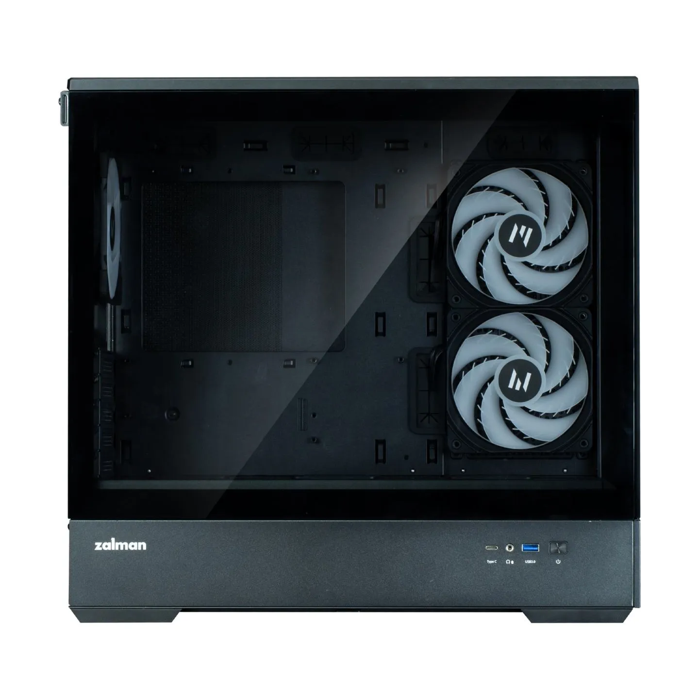 Zalman Obudowa P30 V2 MicroATX Mini Tower 3 FansRGB Black
