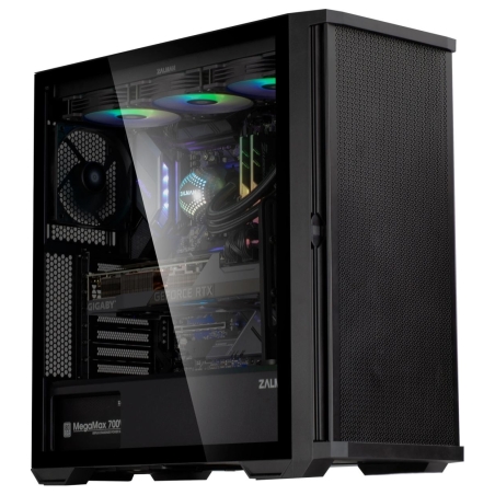 Zalman Case Z10 ATX Mid Tower Black Fan x4