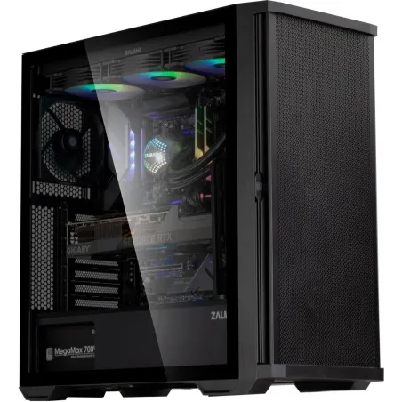 Zalman Case Z10 ATX Mid Tower Black Fan x4