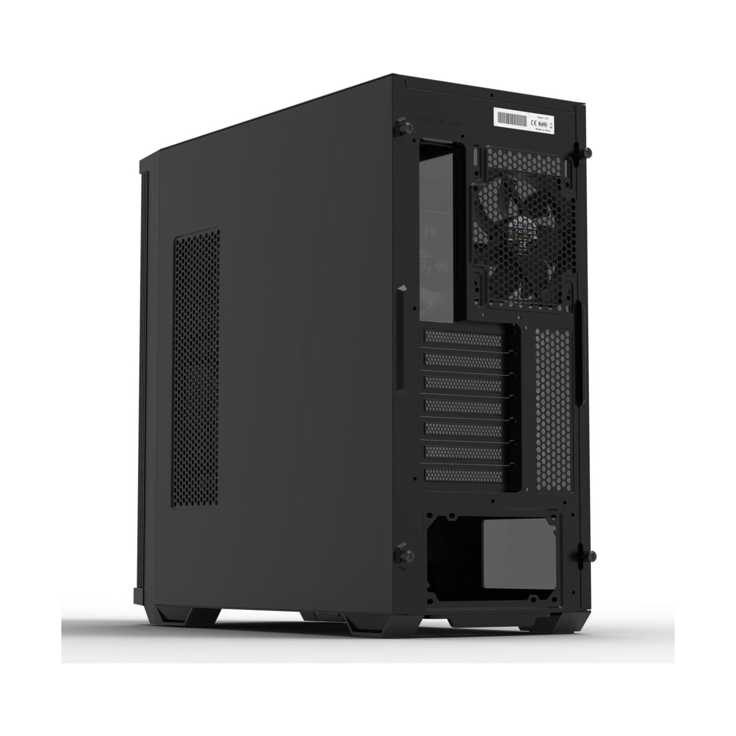 Zalman Case Z10 ATX Mid Tower Black Fan x4