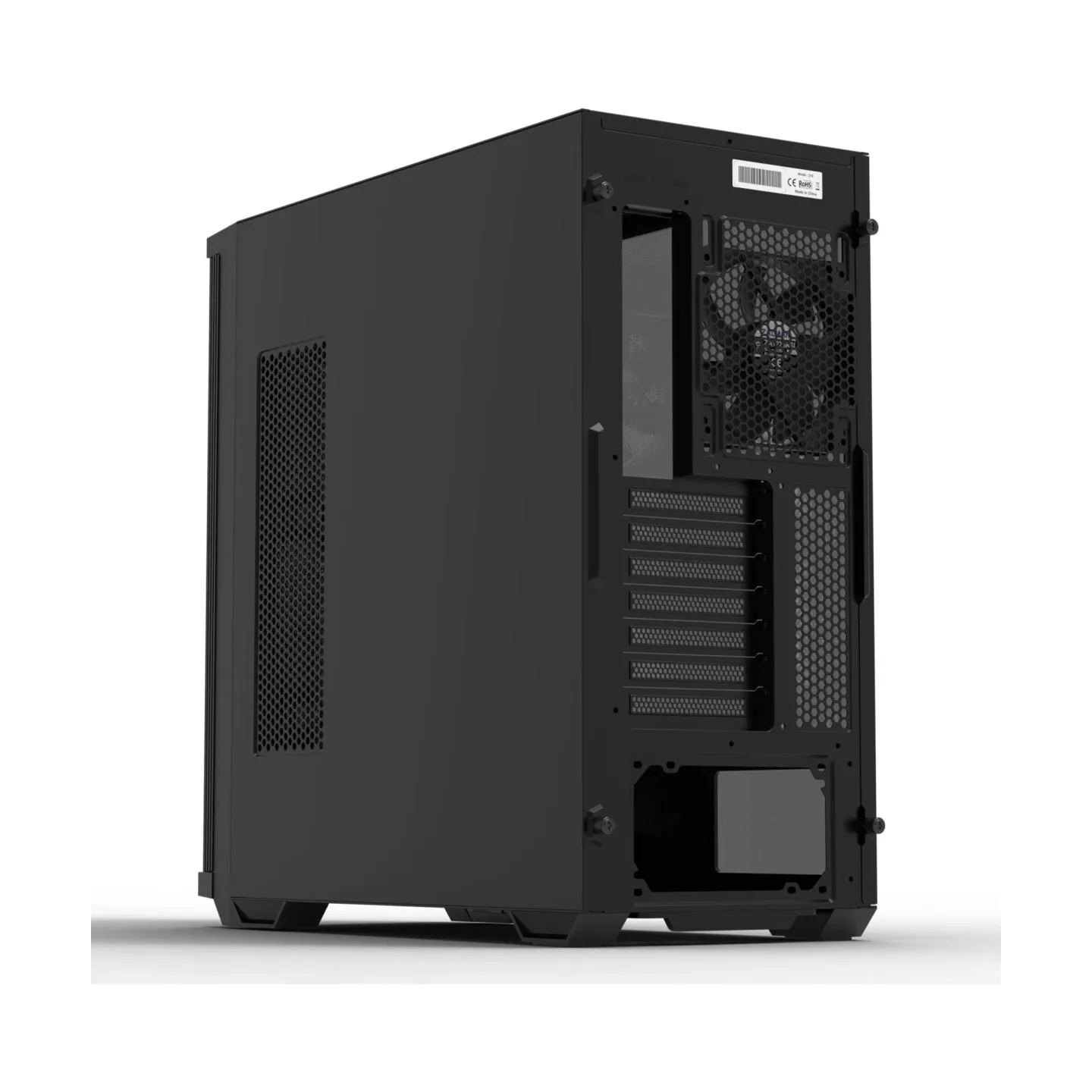 Zalman Case Z10 ATX Mid Tower Black Fan x4