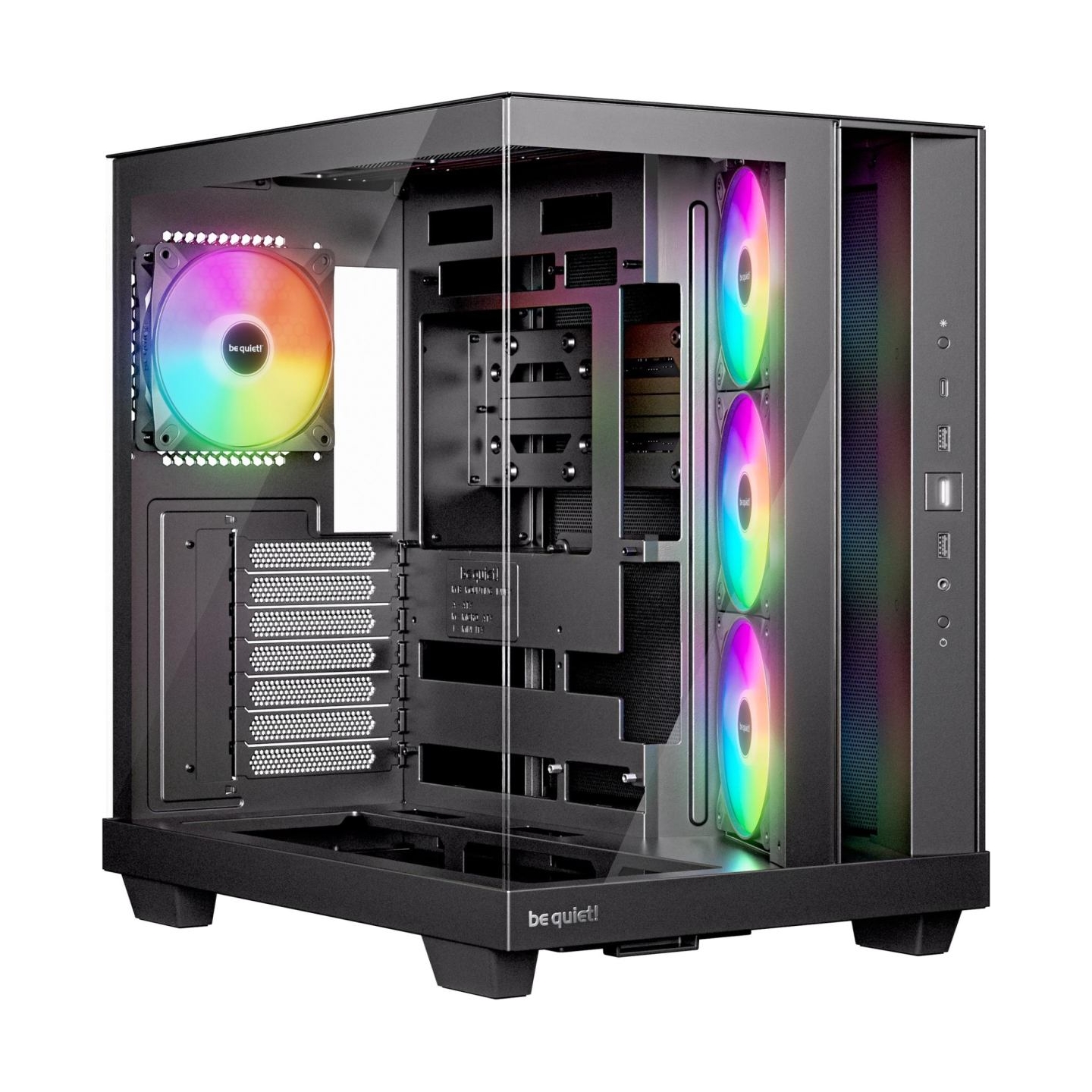 Be Quiet Case|BE QUIET|ATX/micro ATX/Mini-ITX|Black|Midi Tower|PC|BGW85