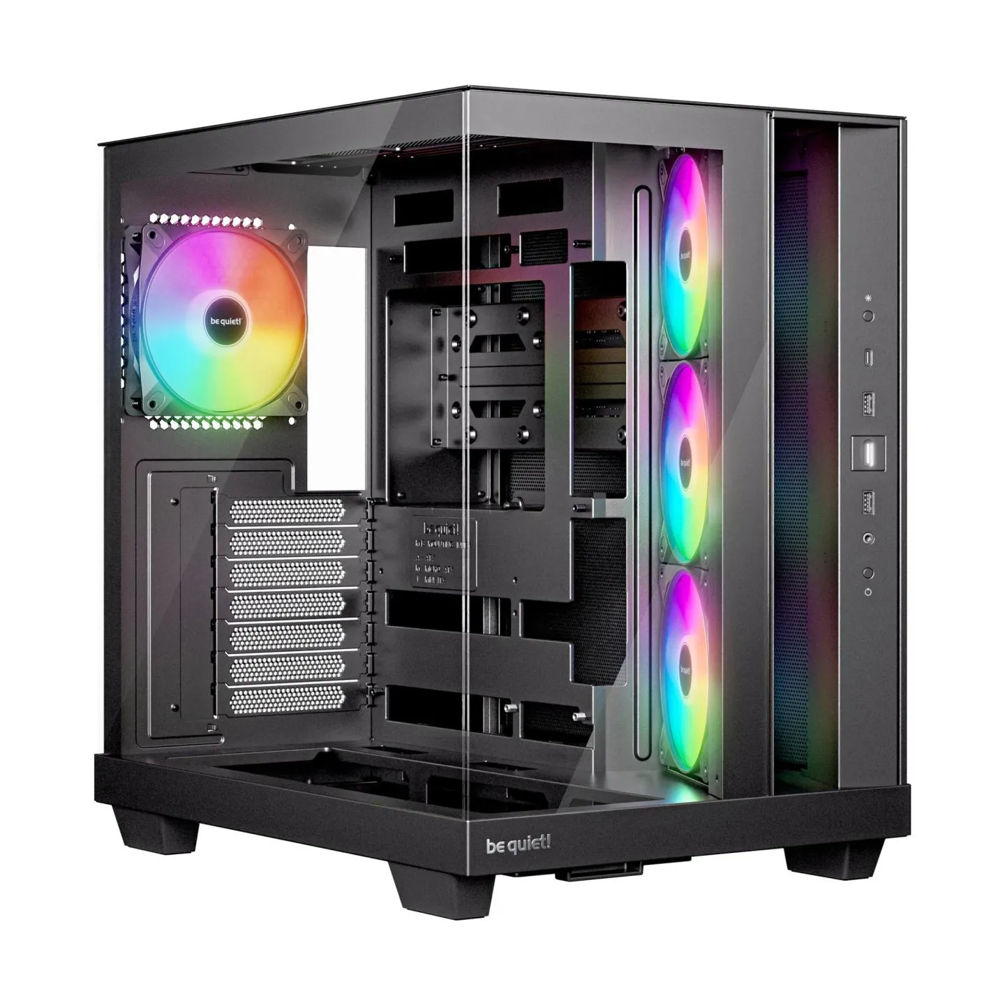 Be Quiet Case|BE QUIET|ATX/micro ATX/Mini-ITX|Black|Midi Tower|PC|BGW85