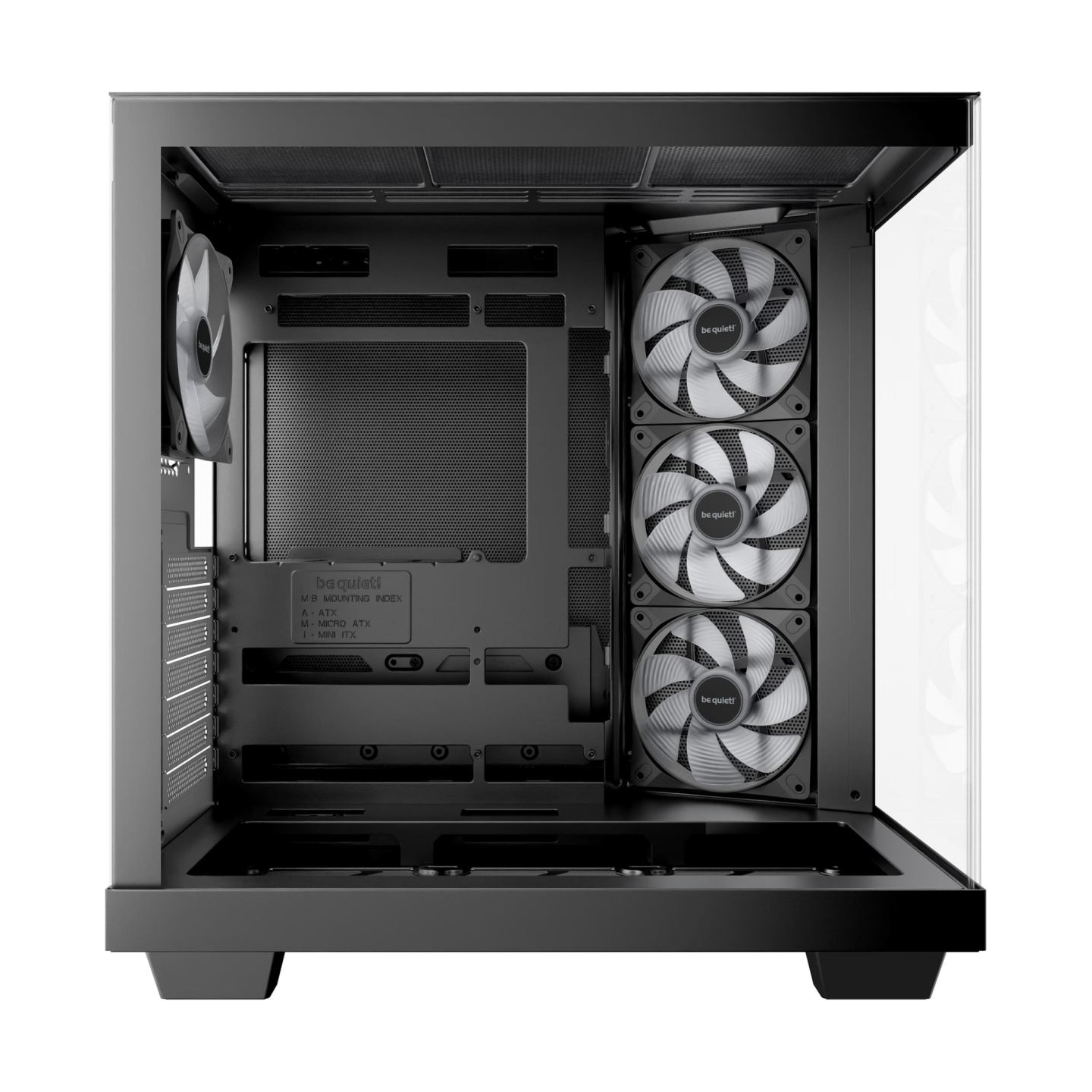 Be Quiet Case|BE QUIET|ATX/micro ATX/Mini-ITX|Black|Midi Tower|PC|BGW85