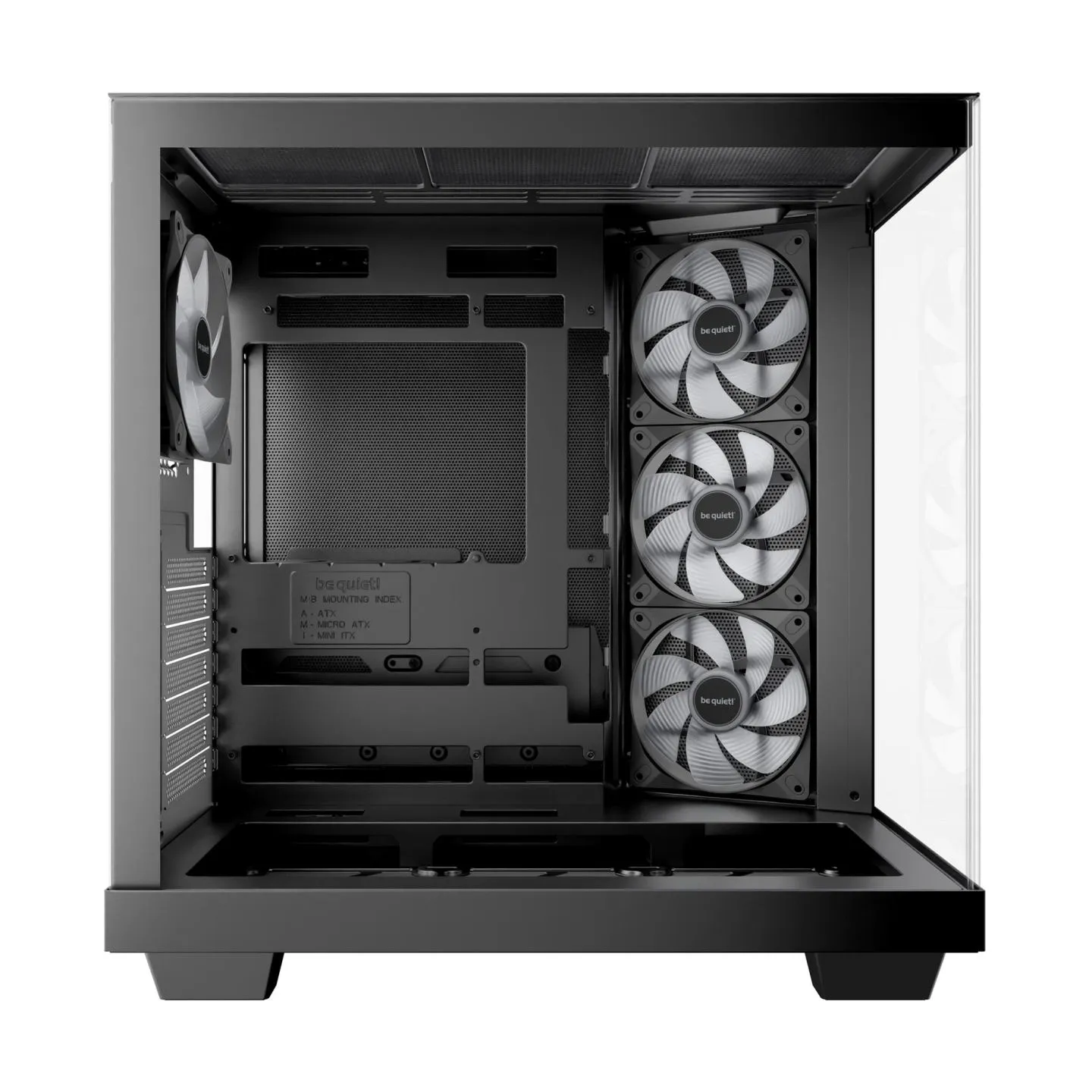 Be Quiet Case|BE QUIET|ATX/micro ATX/Mini-ITX|Black|Midi Tower|PC|BGW85