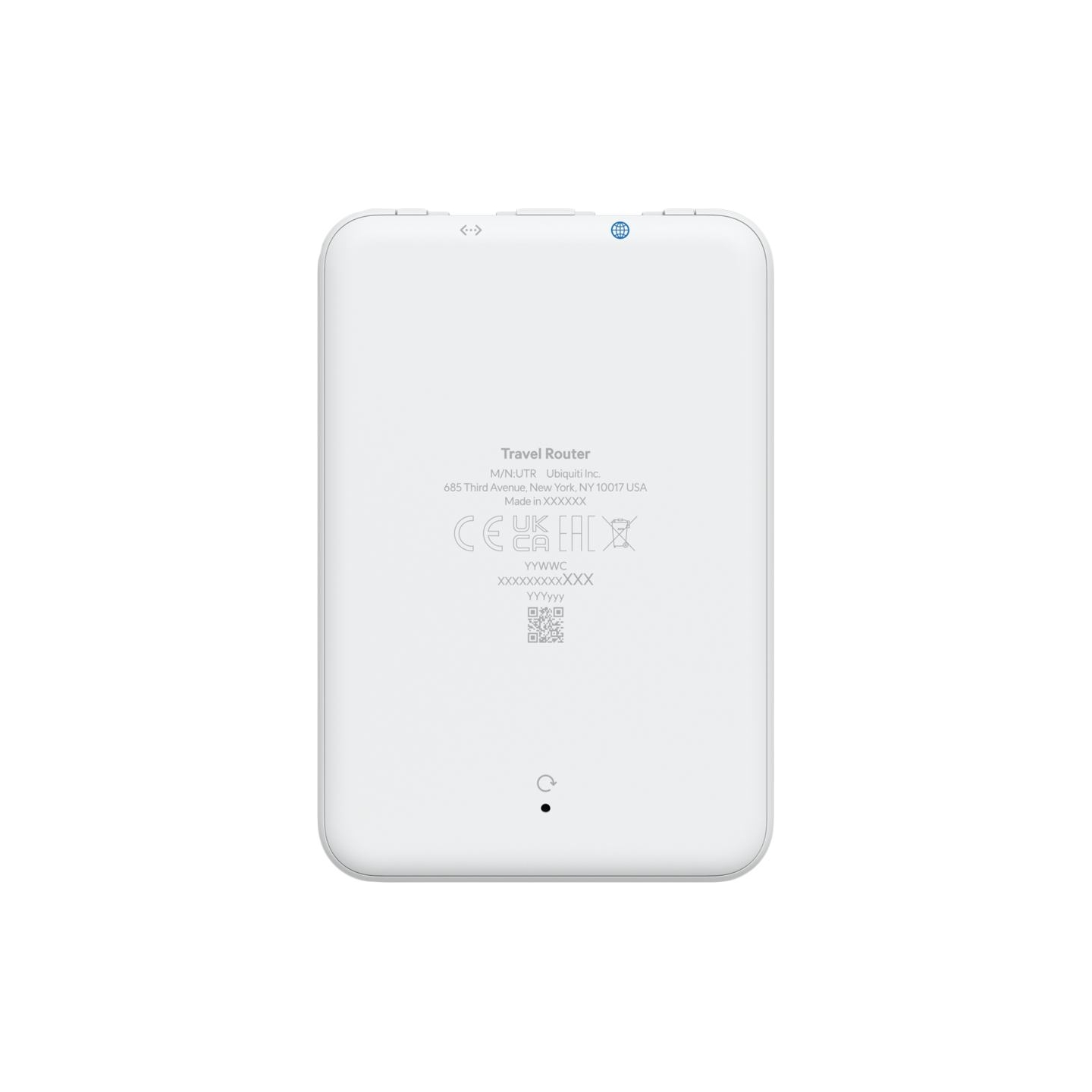 Ubiquiti UTR UniFi Travel Router ultra-slim travel router that instantly extends your UniFi Network wherever you are, bringing s