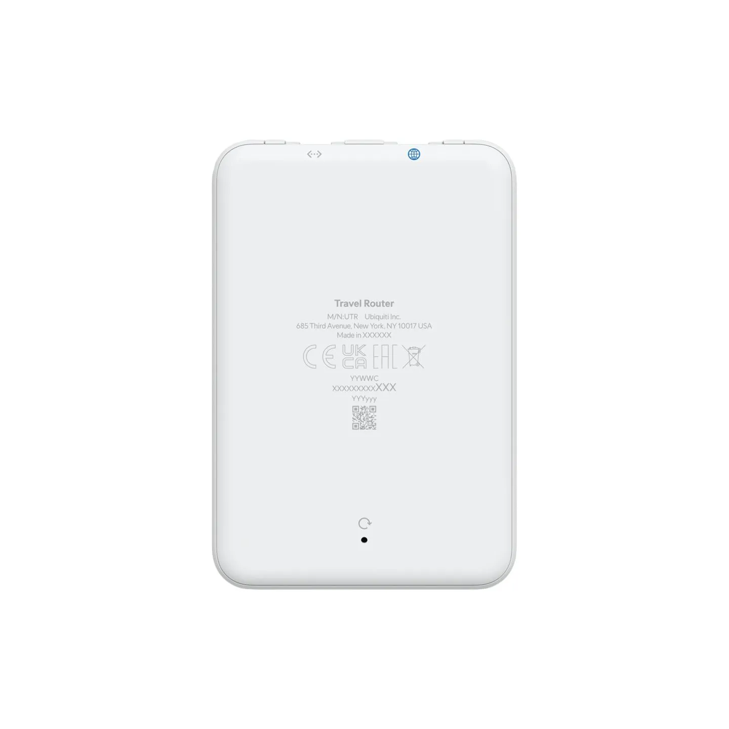 Ubiquiti UTR UniFi Travel Router ultra-slim travel router that instantly extends your UniFi Network wherever you are, bringing s
