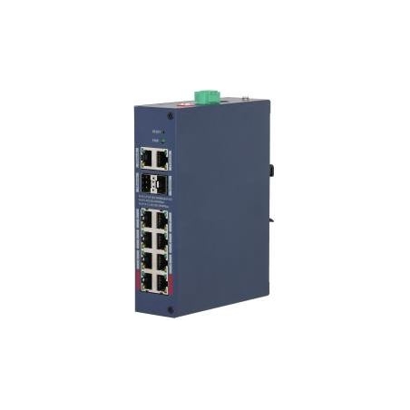 Dahua Switch|DAHUA|CHS4212-8GT-110|Switch type Managed|Switch layer L2|Form factor Desktop|10xRJ-45 ports|RJ-45 Ports Type Gigab