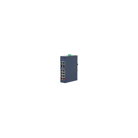 Dahua Switch|DAHUA|CHS4212-8GT-110|Switch type Managed|Switch layer L2|Form factor Desktop|10xRJ-45 ports|RJ-45 Ports Type Gigab