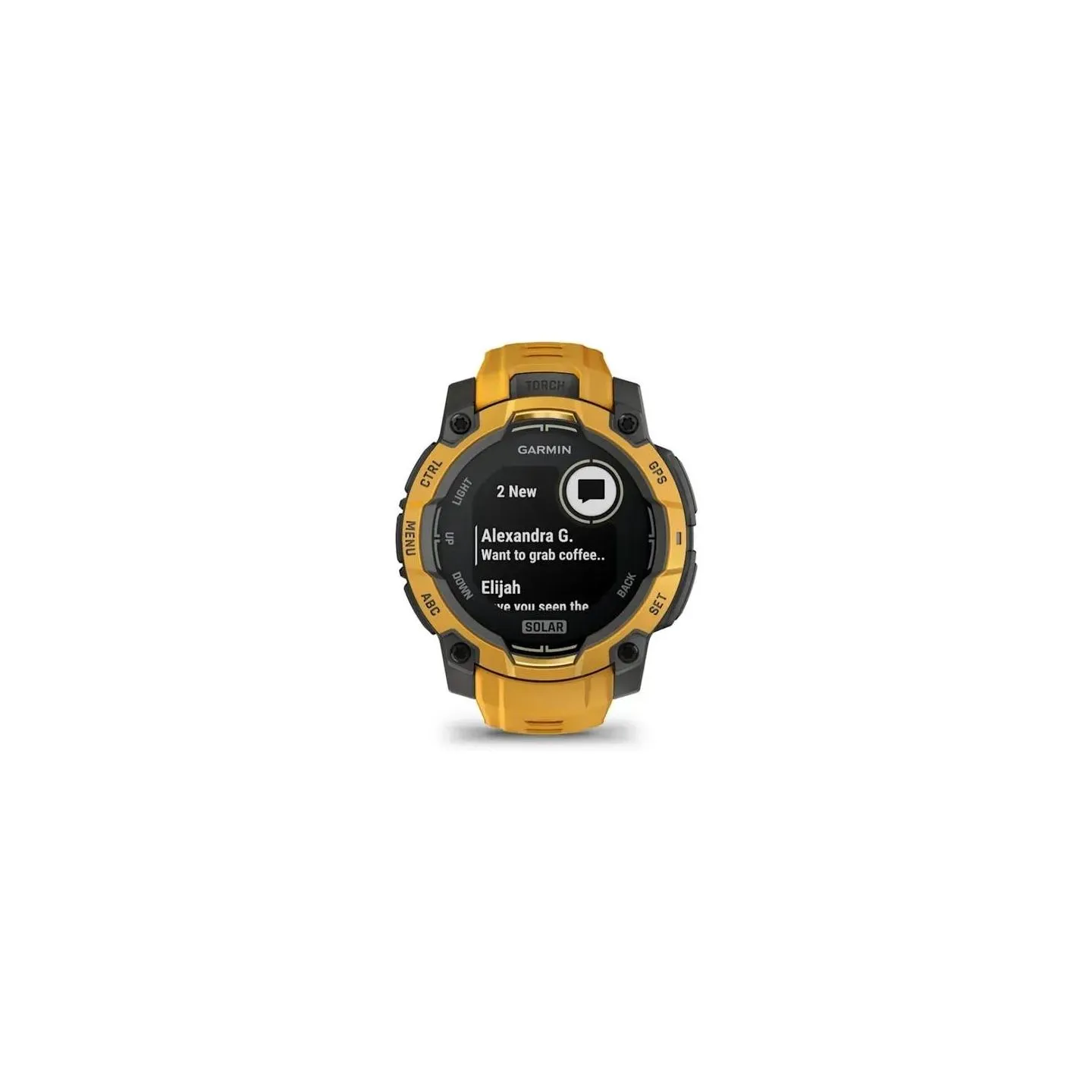 Garmin SMARTWATCH INSTINCT 3 SOLAR/SUNBURST 010-02934-02 GARMIN