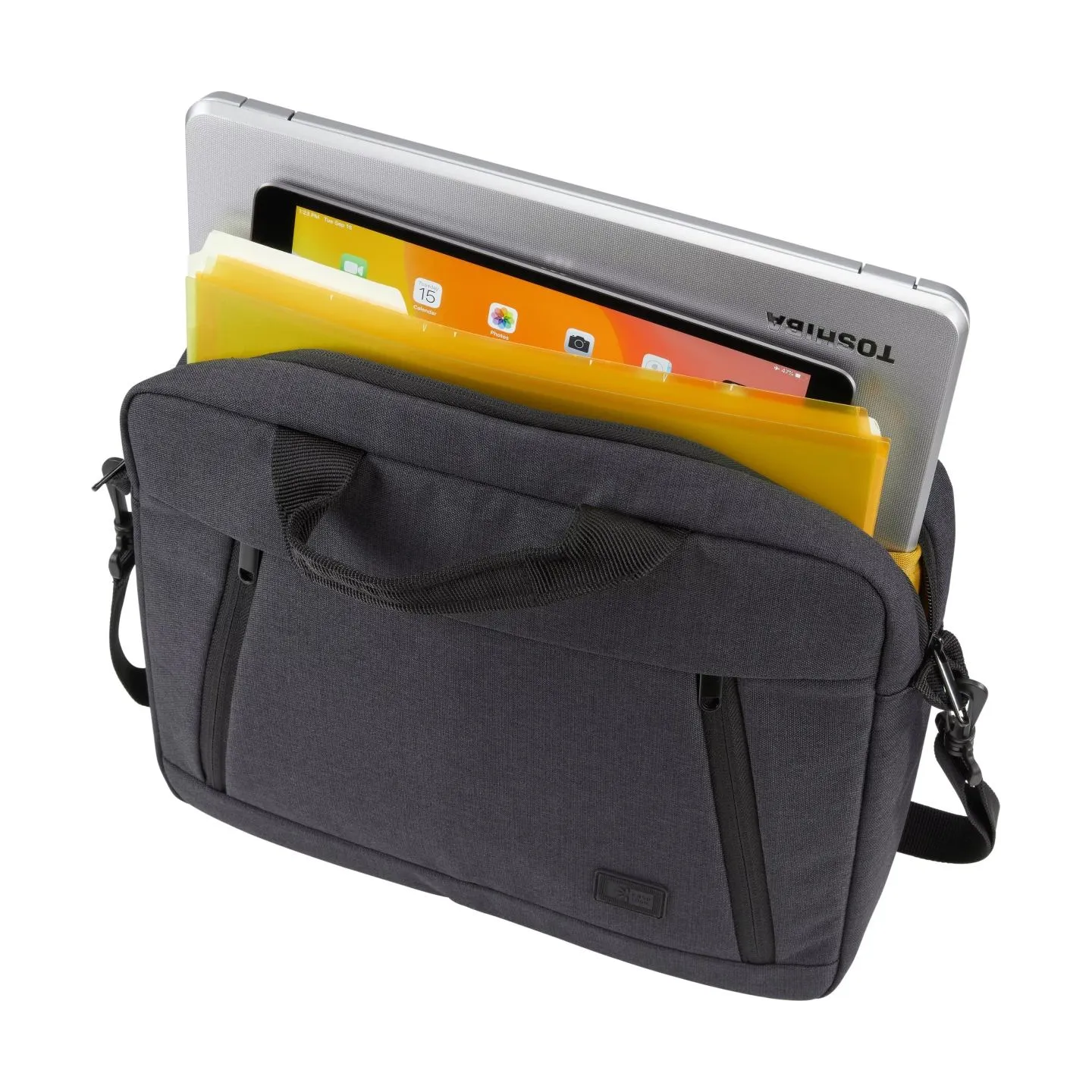 Case Logic | Huxton | Fits up to size 13.3 " | Laptop attaché | Shoulder strap | Black