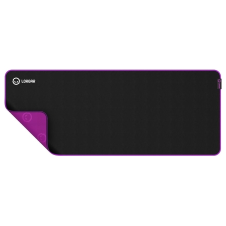 Lorgar Main 319, Gaming mouse pad, High-speed surface, Purple anti-slip rubber base, size: 900mm x 360mm x 3mm, weight 0.6kg