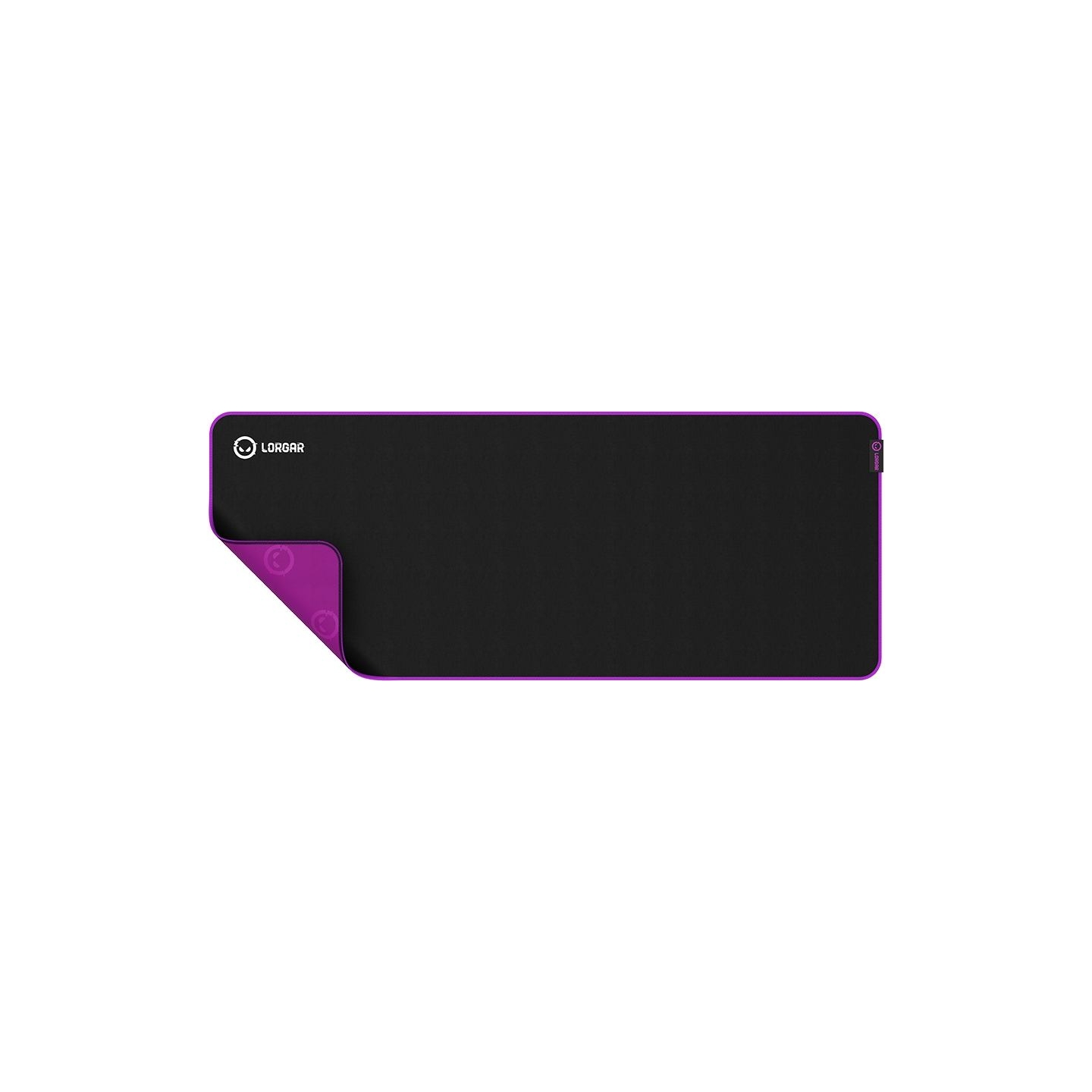 Lorgar Main 319, Gaming mouse pad, High-speed surface, Purple anti-slip rubber base, size: 900mm x 360mm x 3mm, weight 0.6kg