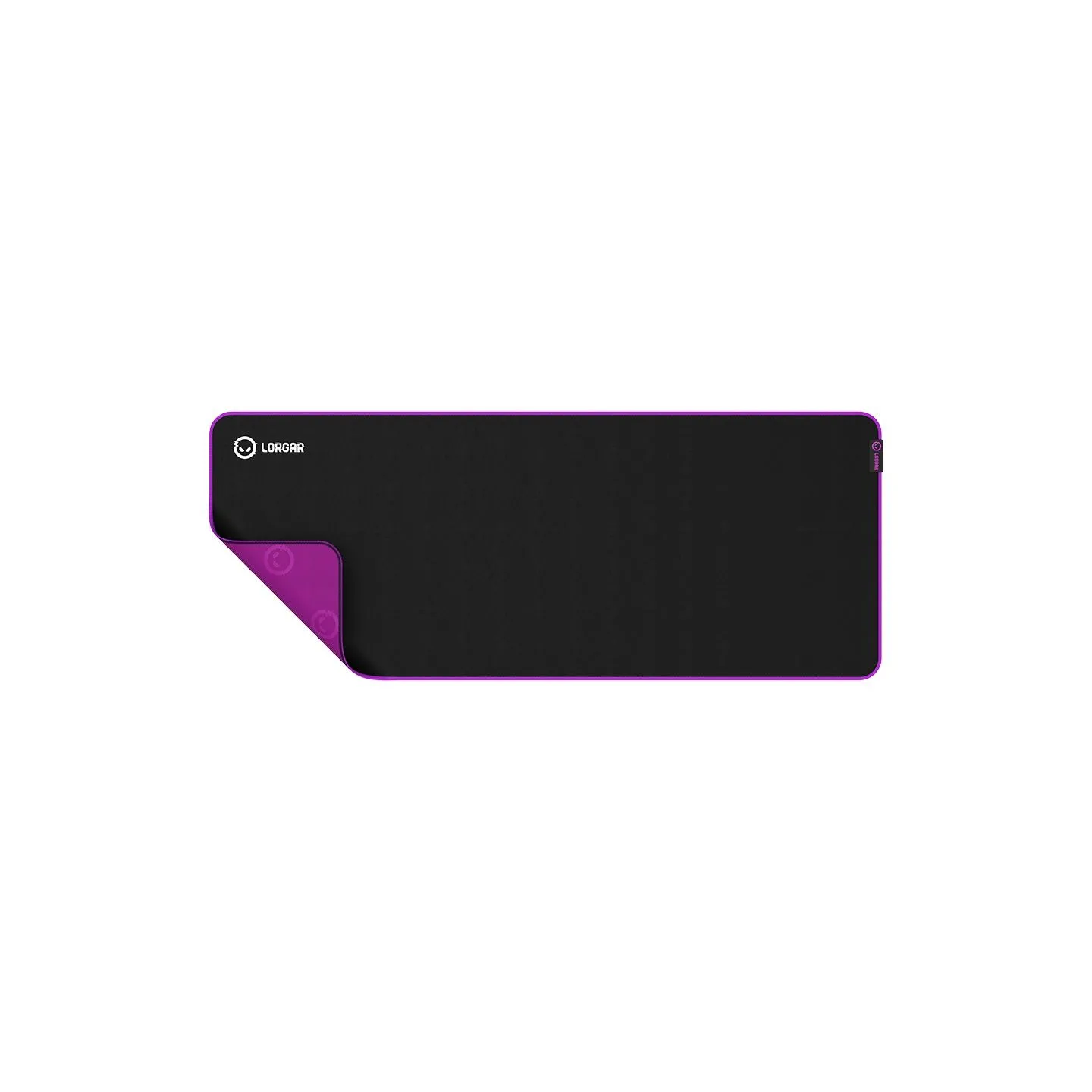 Lorgar Main 319, Gaming mouse pad, High-speed surface, Purple anti-slip rubber base, size: 900mm x 360mm x 3mm, weight 0.6kg