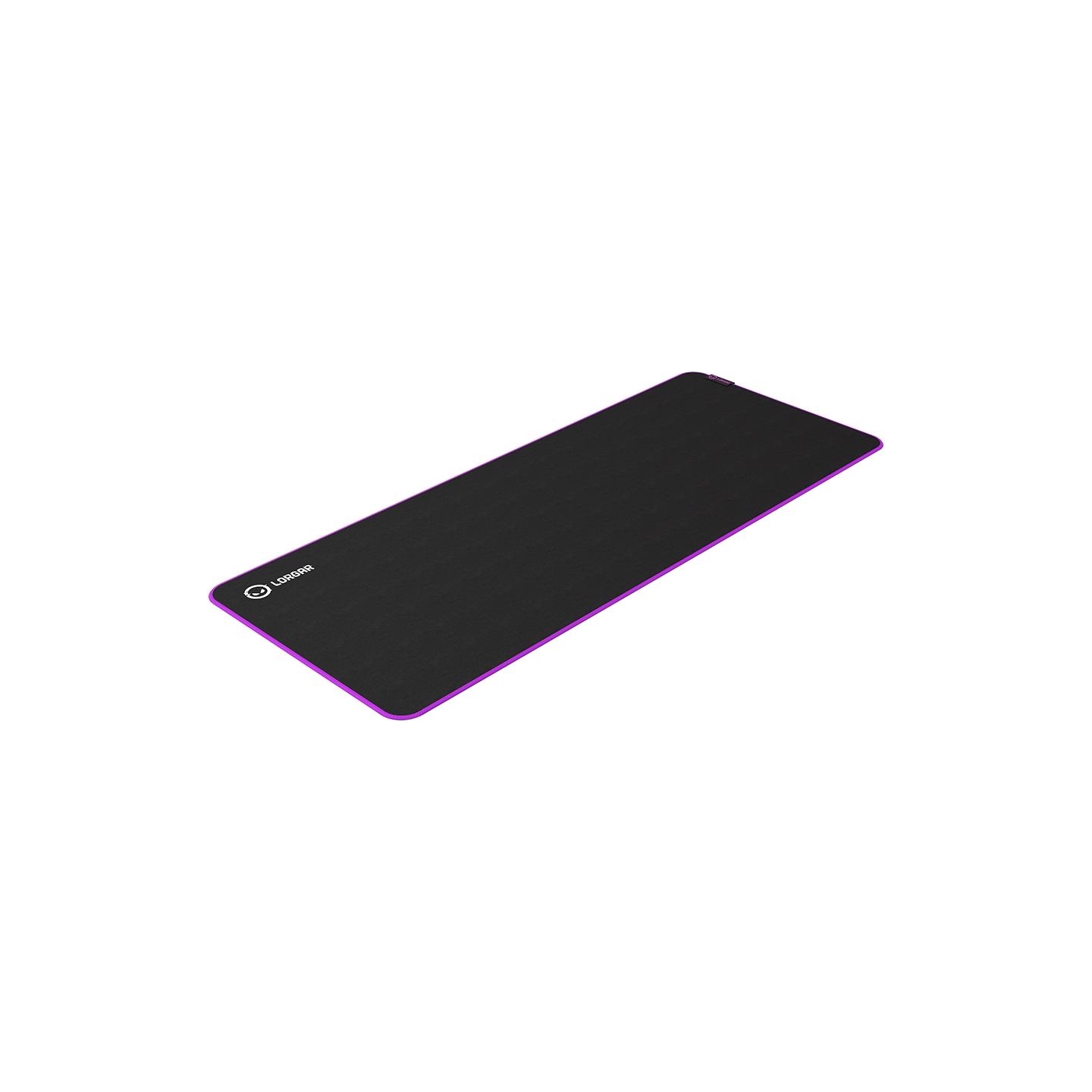 Lorgar Main 319, Gaming mouse pad, High-speed surface, Purple anti-slip rubber base, size: 900mm x 360mm x 3mm, weight 0.6kg