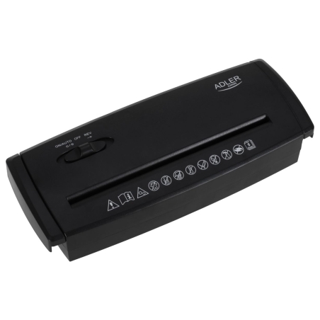 Adler Paper Shredder | AD 1040 | Black