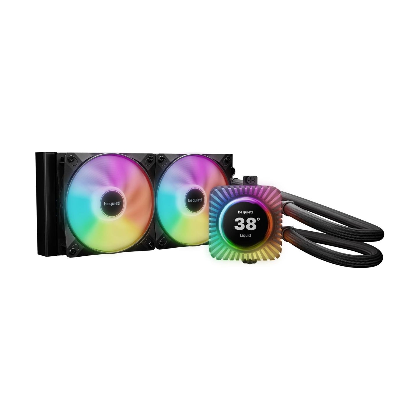 Be Quiet CPU cooler Light Loop IO LCD 240mm Black