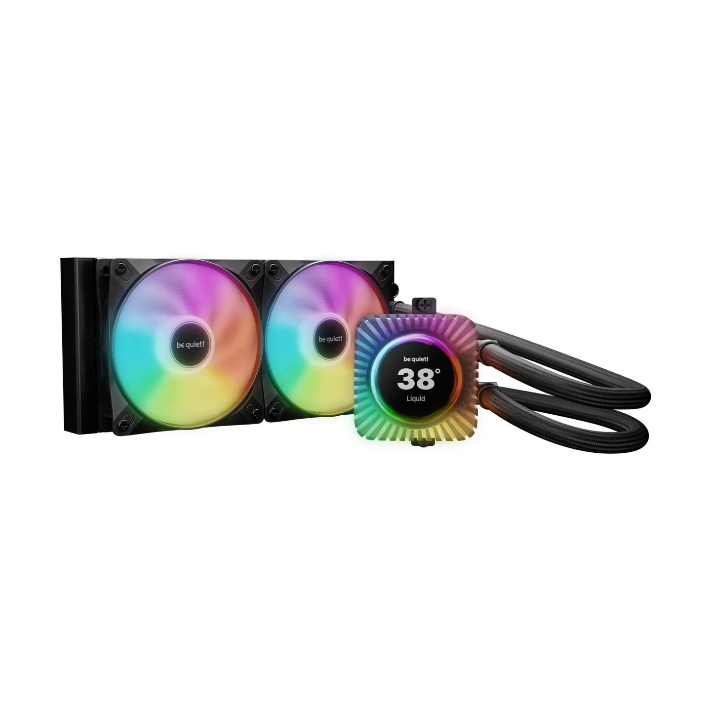 Be Quiet CPU cooler Light Loop IO LCD 240mm Black