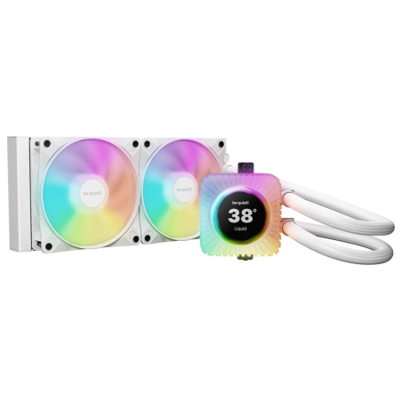 Be Quiet CPU cooler Light Loop IO LCD 240mm White