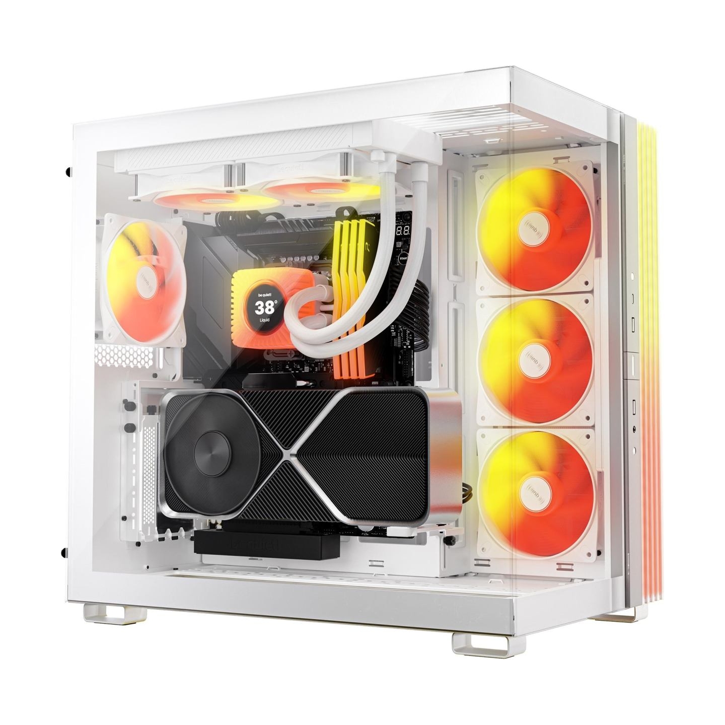 Be Quiet CPU cooler Light Loop IO LCD 240mm White