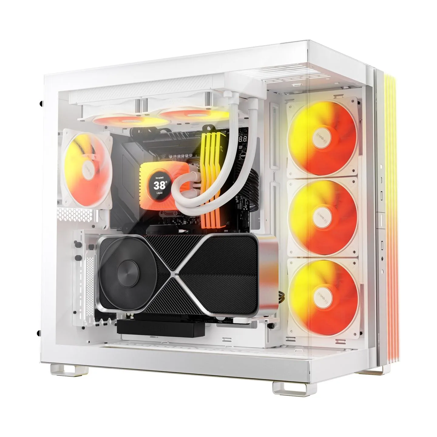 Be Quiet CPU cooler Light Loop IO LCD 240mm White