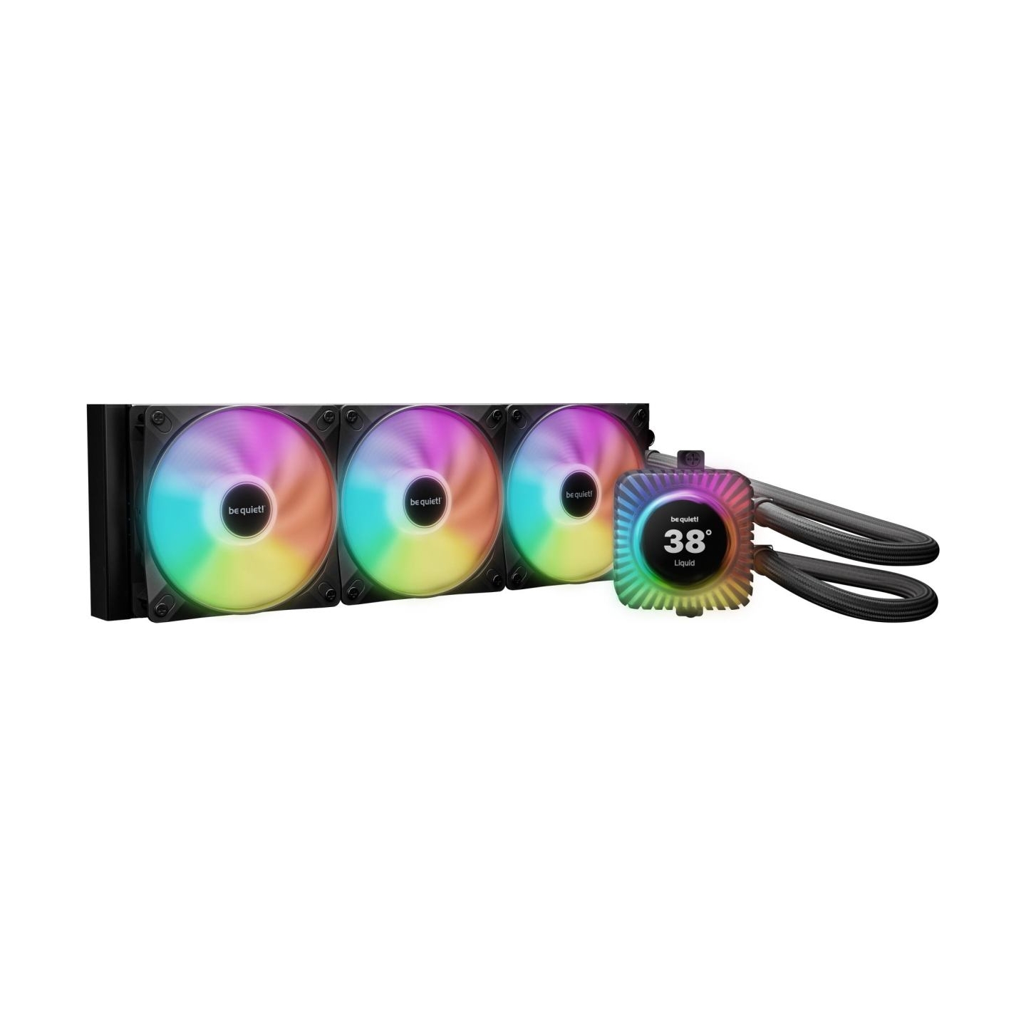 Be Quiet CPU cooler Light Loop IO LCD 360mm Black