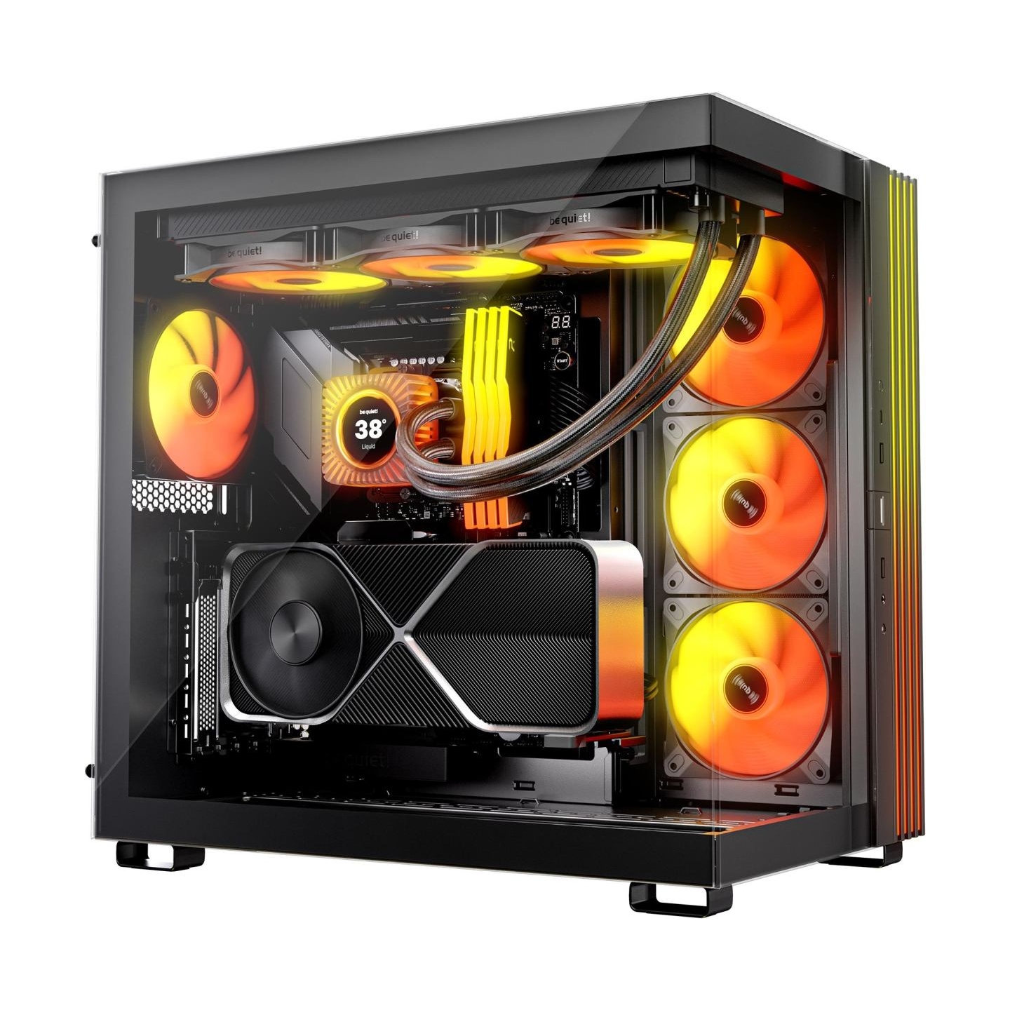 Be Quiet CPU cooler Light Loop IO LCD 360mm Black
