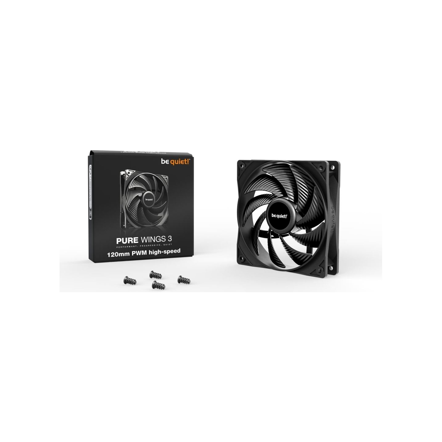 Be Quiet CASE FAN 120MM PURE WINGS 3/PWM HIGH-SPEED BL106 BE QUIET