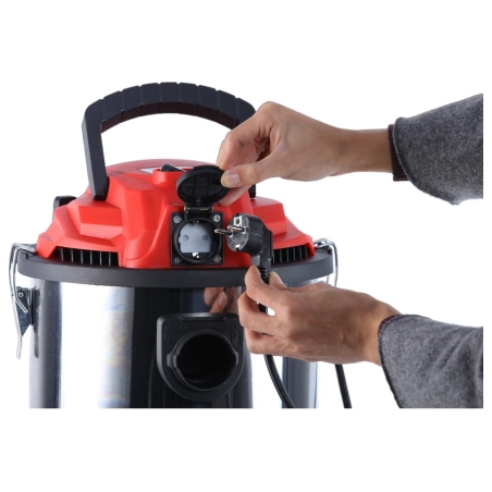 Camry | Professional industrial Vacuum cleaner | CR 7045 | Bagged | Wet suction | Power 3400 W | Dust capacity 25 L | Red/Silver