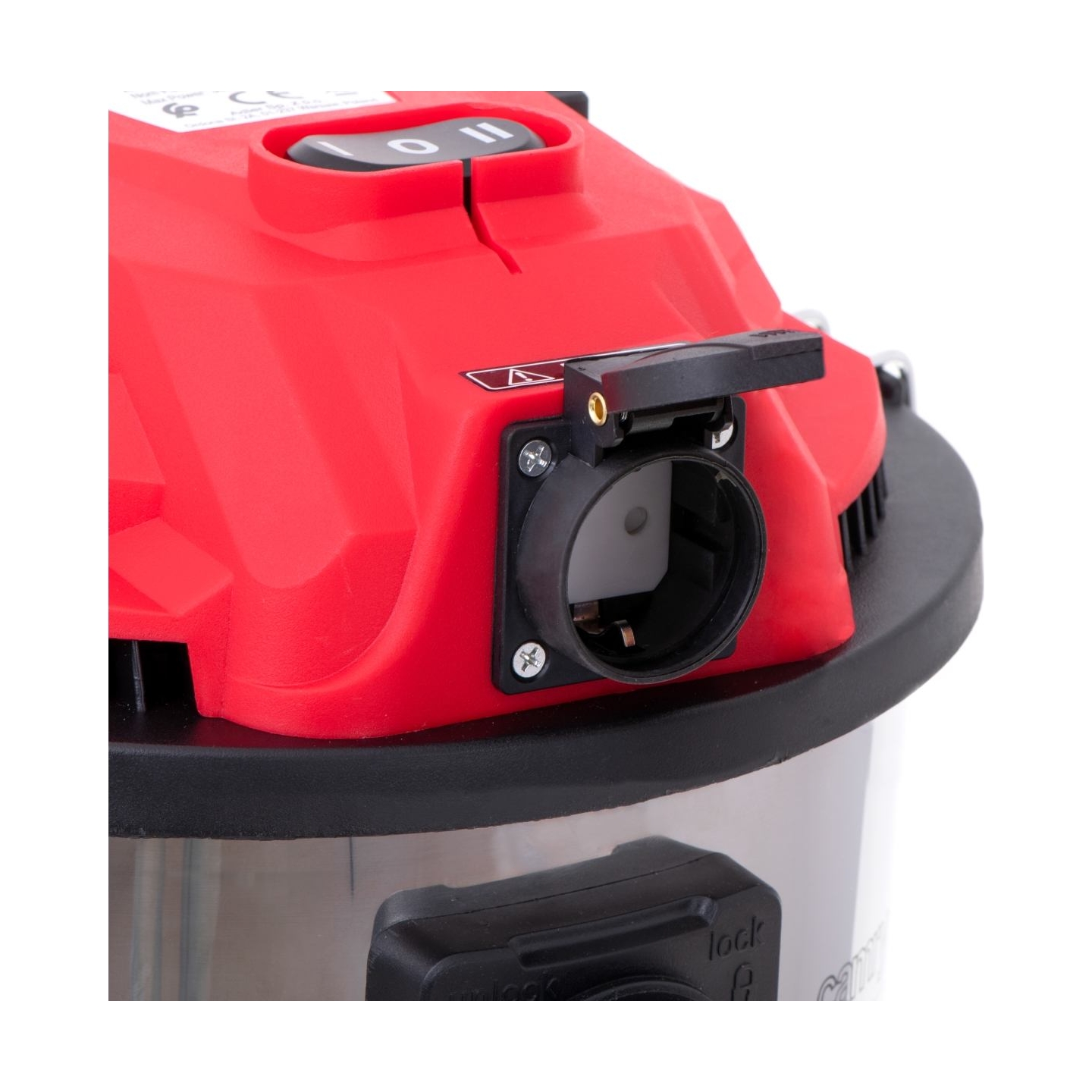 Camry | Professional industrial Vacuum cleaner | CR 7045 | Bagged | Wet suction | Power 3400 W | Dust capacity 25 L | Red/Silver