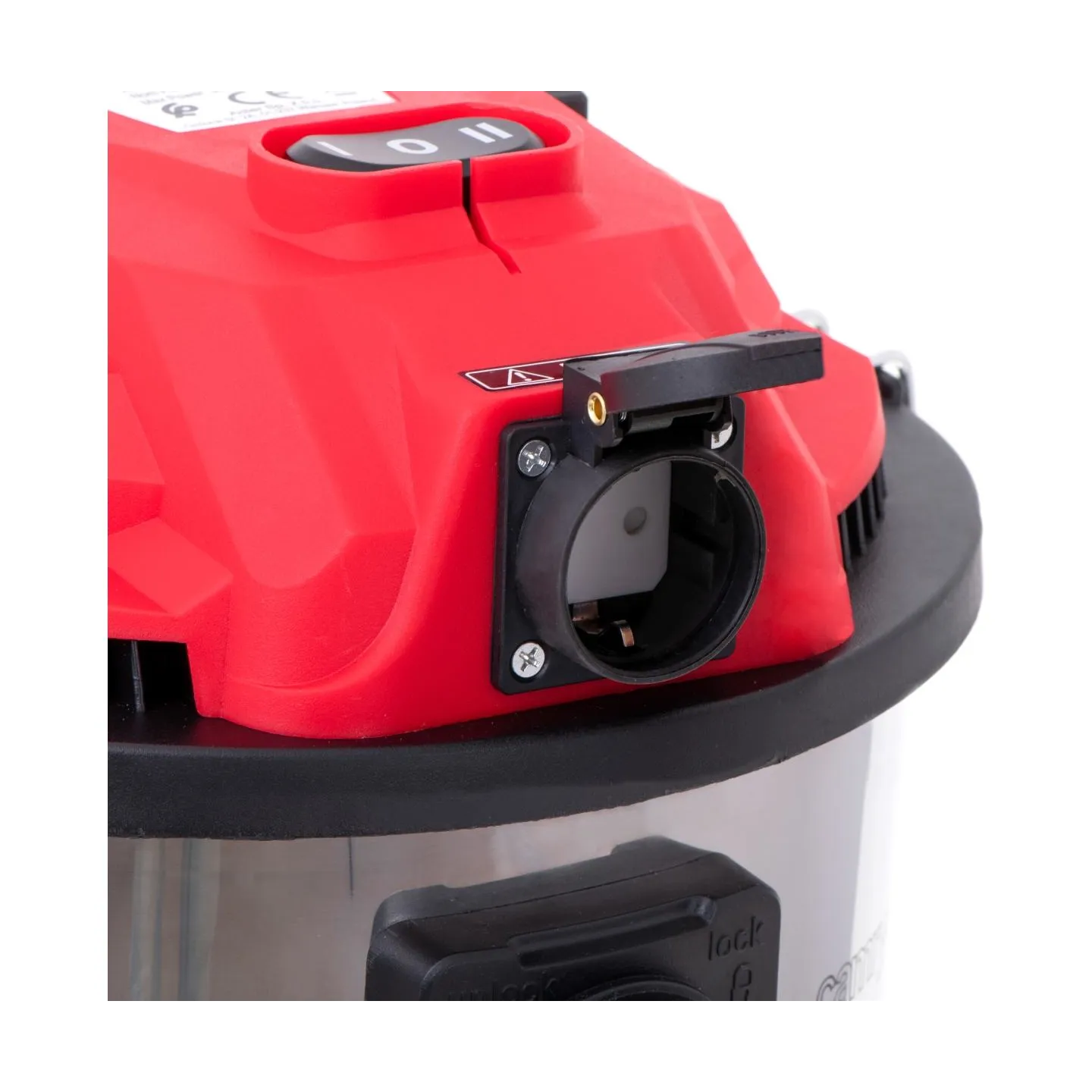 Camry | Professional industrial Vacuum cleaner | CR 7045 | Bagged | Wet suction | Power 3400 W | Dust capacity 25 L | Red/Silver