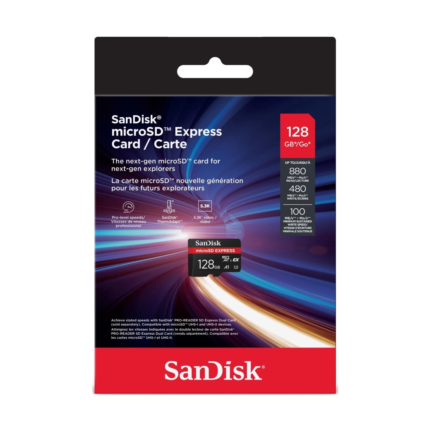 Sandisk MEMORY MICRO SDXC 128GB UHS-I/SDSQXFN-128G-GN4NN SANDISK