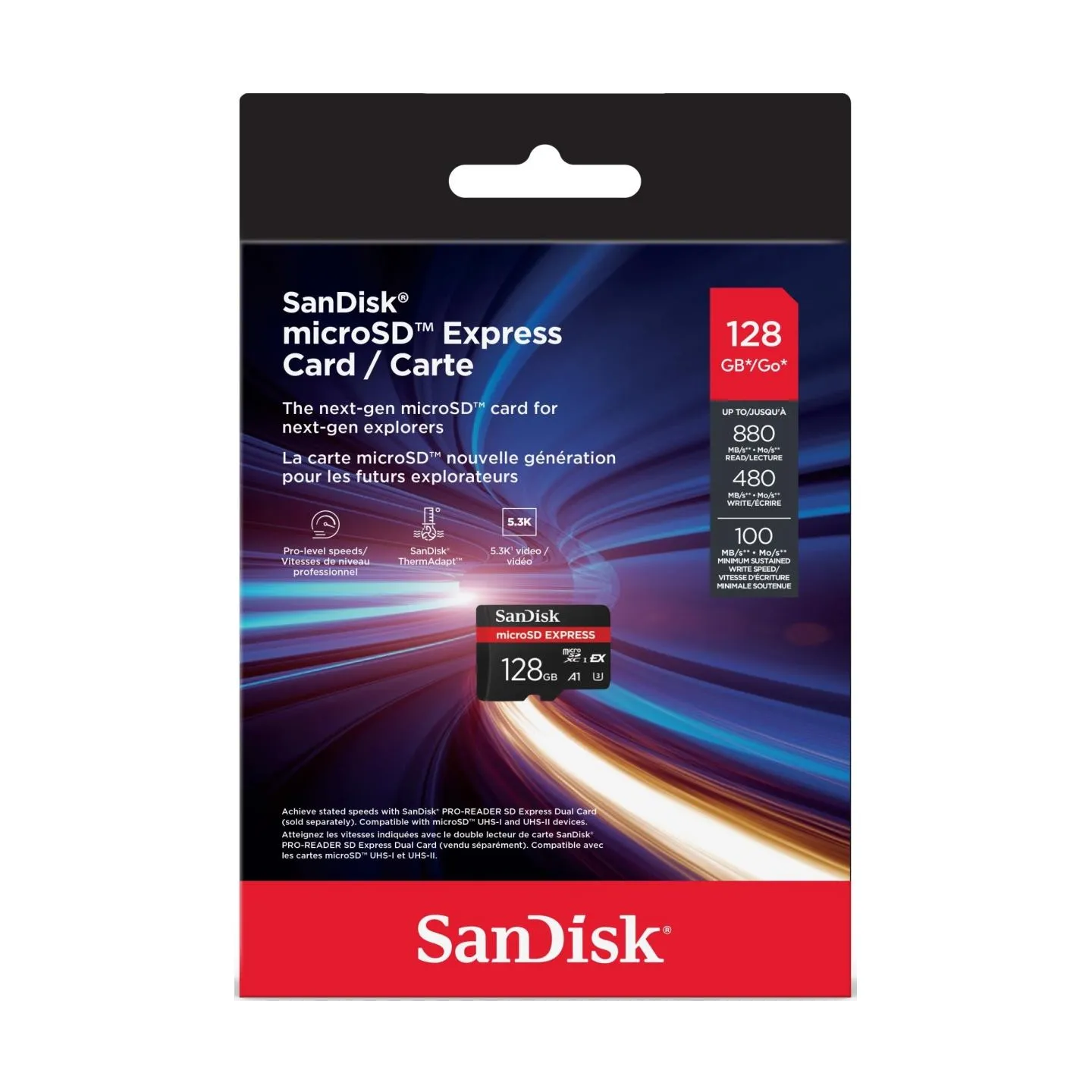 Sandisk MEMORY MICRO SDXC 128GB UHS-I/SDSQXFN-128G-GN4NN SANDISK
