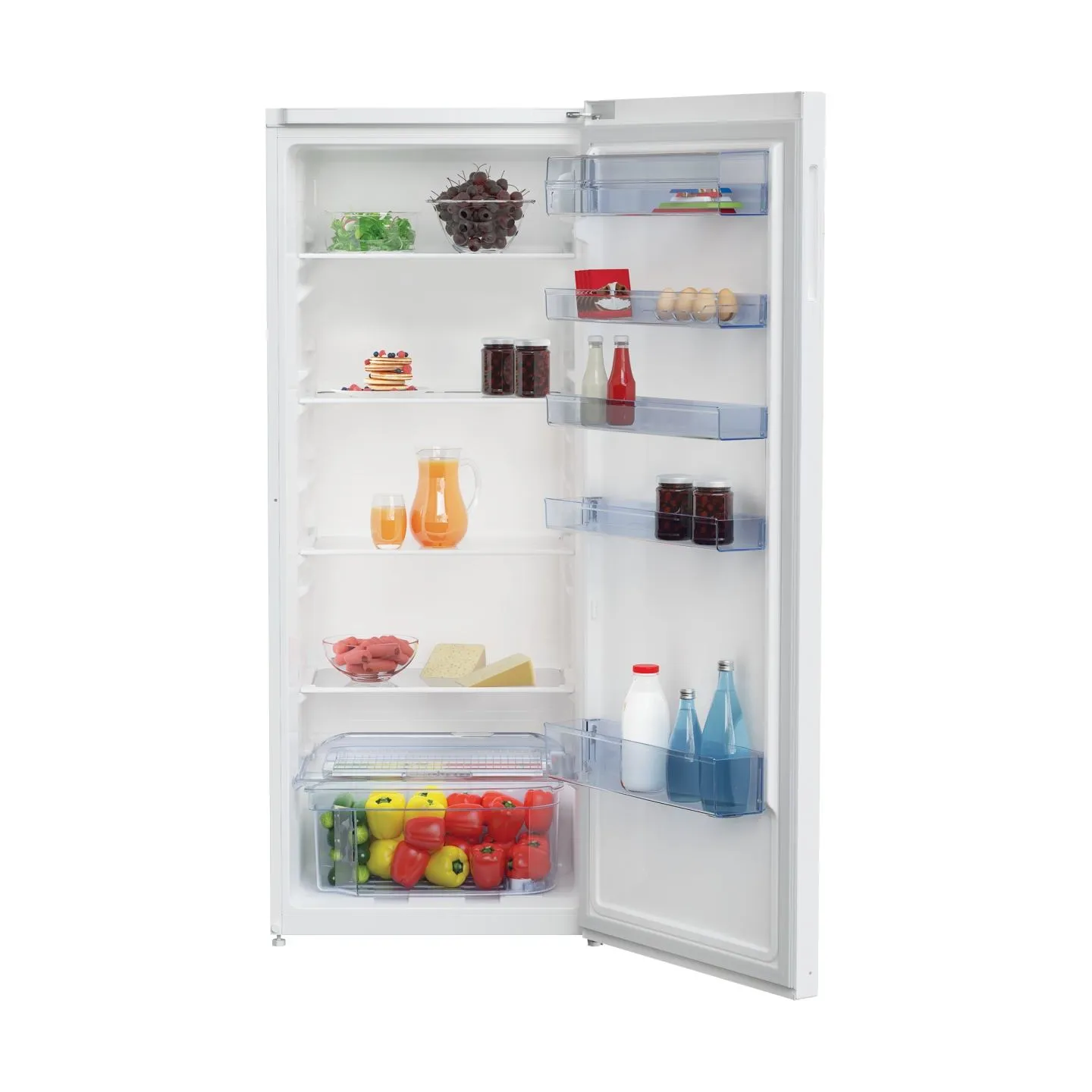 Beko Refrigerator | RSSA290M41WN | Energy efficiency class E | Free standing | Larder | Height 150.8 cm | Fridge net capacity 28