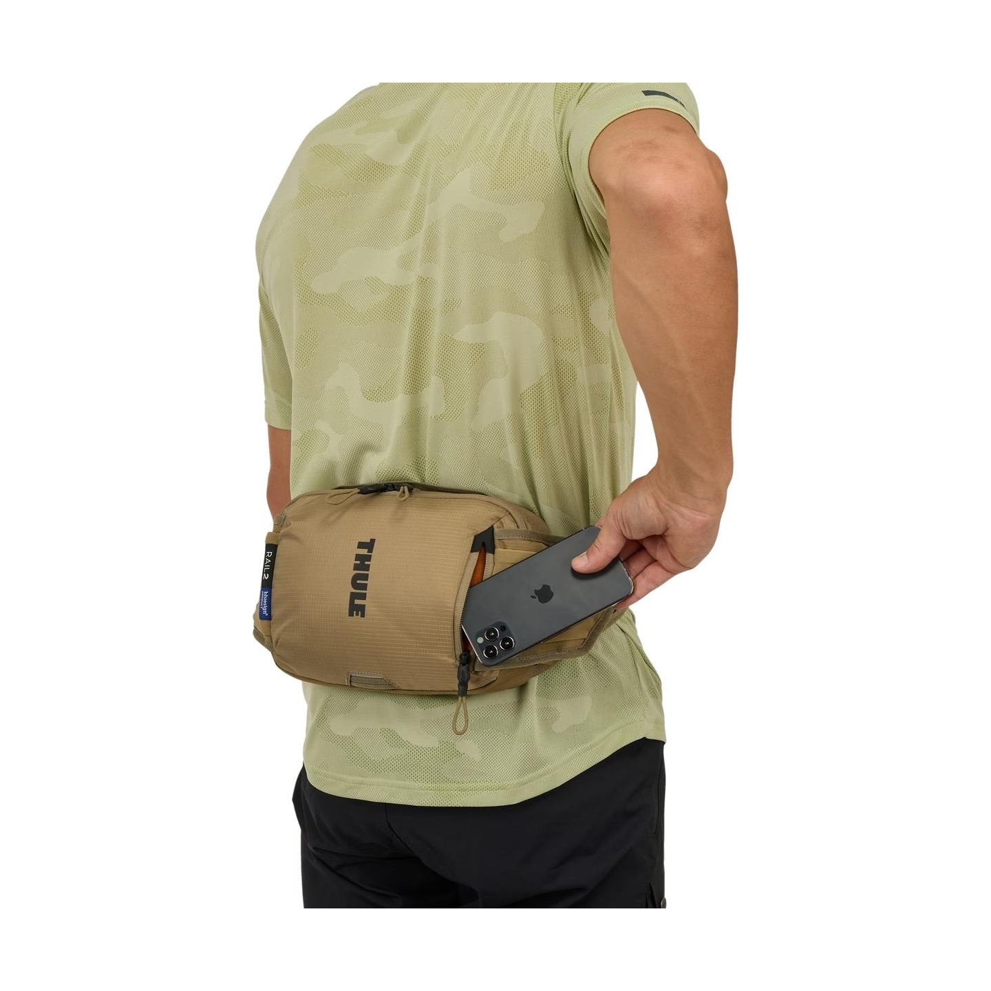 Thule 5305 Rail Hip Pack 2L Faded Khaki