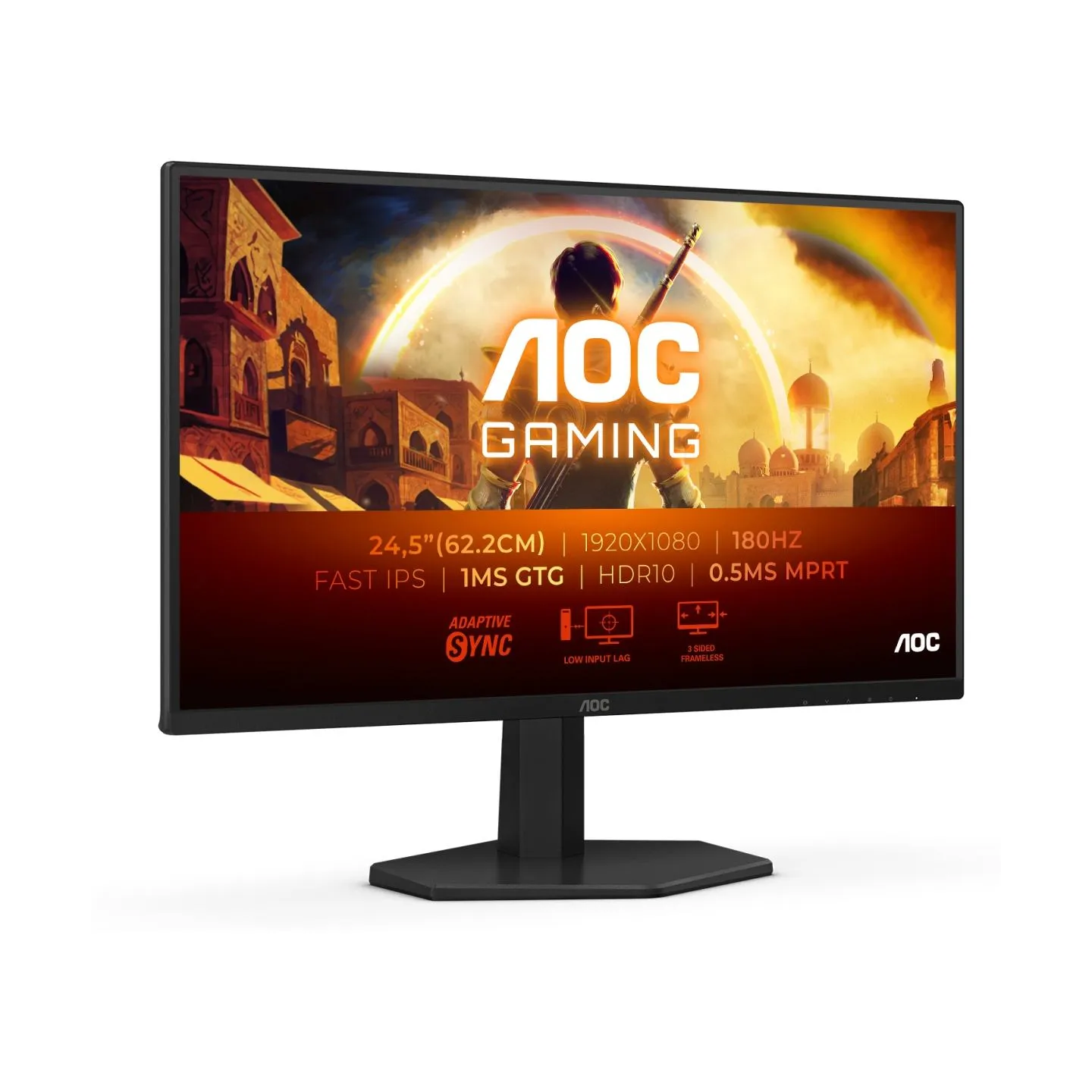 Lenovo AOC 68,6 cm/27" (2560×1440) AOC 27G42XNE 16:9 QHD Fast VA 0,5 ms 180 Hz HDMI DP / 25G42E