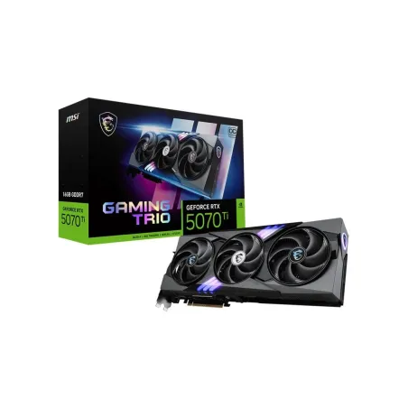 MSI Graphics Card|MSI|NVIDIA GeForce RTX 5070 Ti|16 GB|GDDR7|256 bit|PCIE 5.0 16x|Dual Slot Fansink|1xHDMI|3xDisplayPort|RTX5070