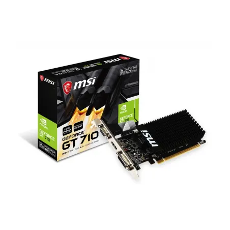MSI | GT 710 2GD3H LP | NVIDIA | 2 GB | GeForce GT 710 | DDR3 | DVI-D ports quantity 1 | HDMI ports quantity 1 | PCI Express 2.0