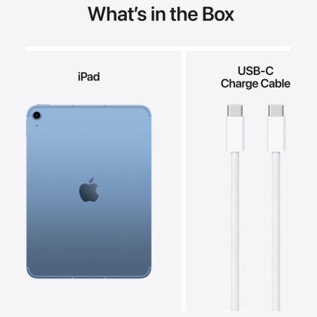 Apple | iPad Wi-Fi + Cellular | 11 " | Blue | IPS, Liquid Retina | 2360 x 1640 pixels | Apple A16 | 512 GB | 3G | 4G | 5G | Wi-F