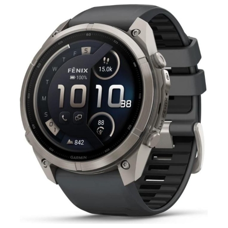 Garmin SMARTWATCH FENIX 9 PRO SOLAR/TITANIUM 010-04338-01 GARMIN