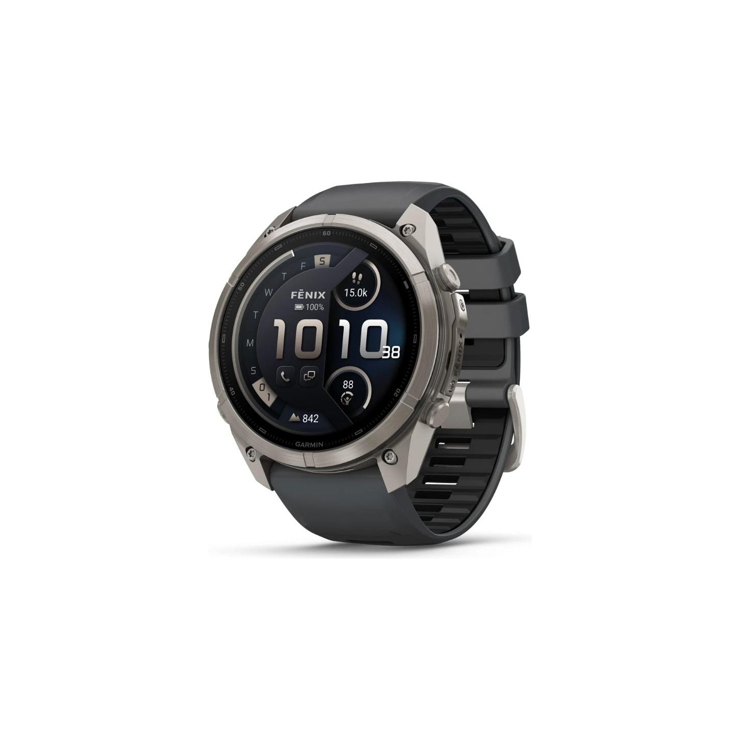 Garmin SMARTWATCH FENIX 9 PRO SOLAR/TITANIUM 010-04338-01 GARMIN