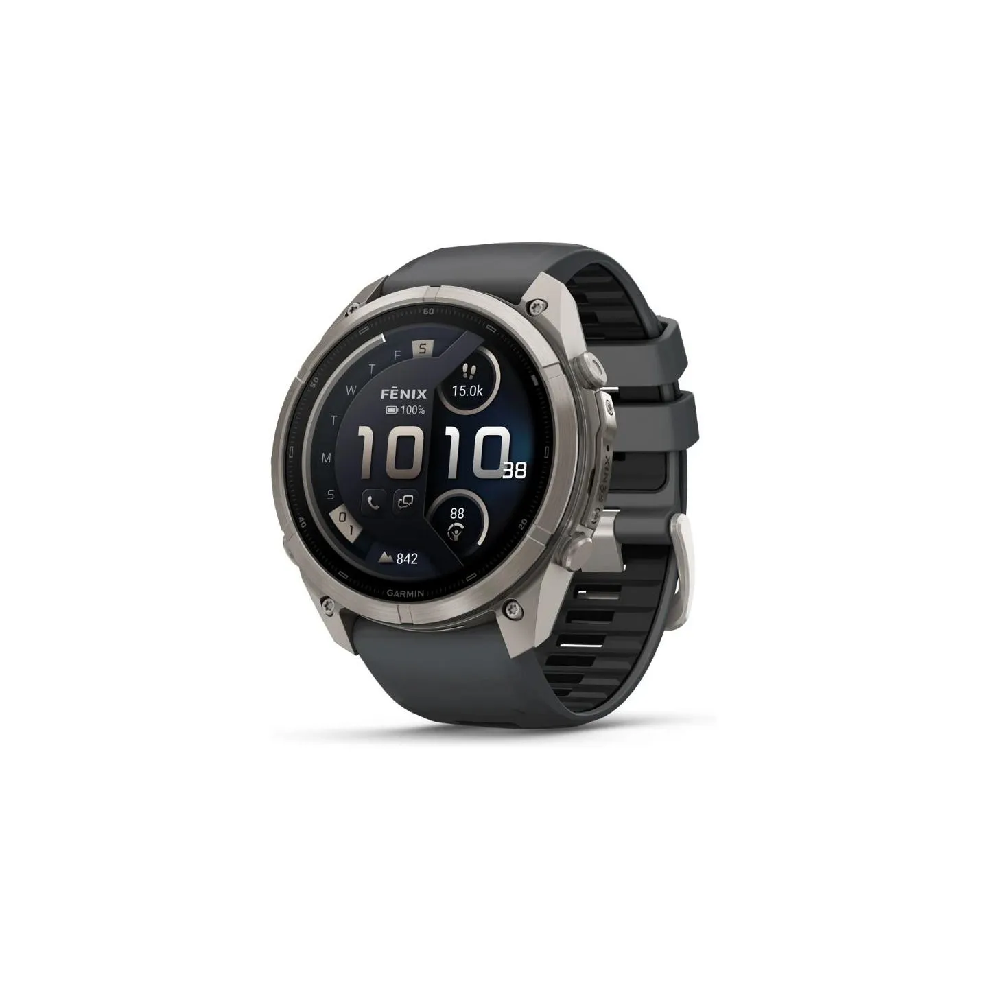 Garmin SMARTWATCH FENIX 9 PRO SOLAR/TITANIUM 010-04338-01 GARMIN