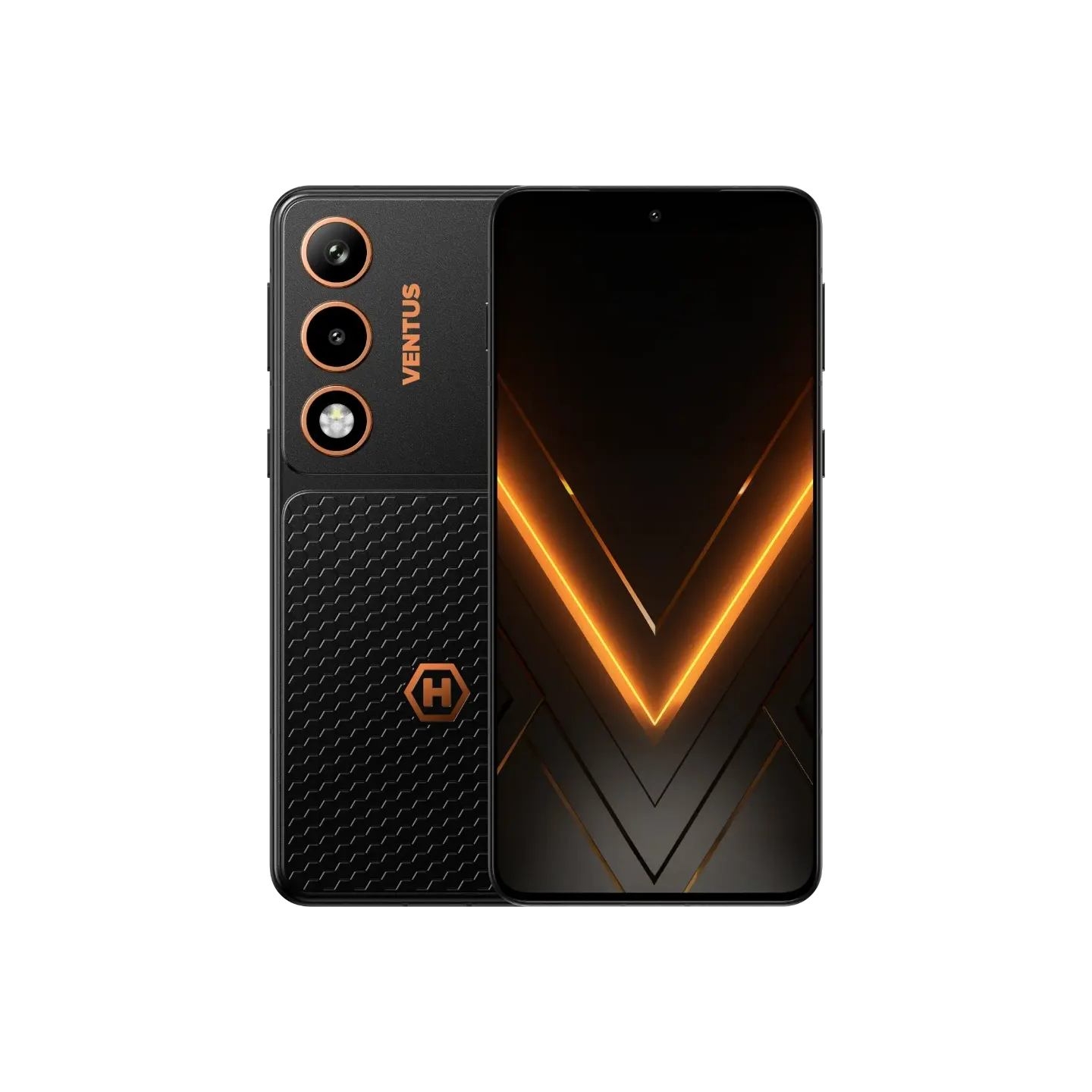 Hammer Ventus 5G | Smartphone | Black | 6.77 " | AMOLED | 2392 x 1080 pixels | MediaTek | Dimensity 7100 | Internal RAM 8 GB | 2