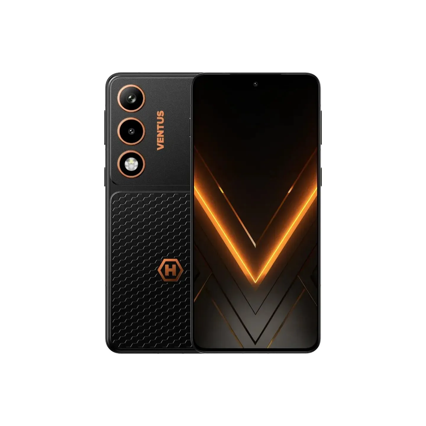 Hammer Ventus 5G | Smartphone | Black | 6.77 " | AMOLED | 2392 x 1080 pixels | MediaTek | Dimensity 7100 | Internal RAM 8 GB | 2