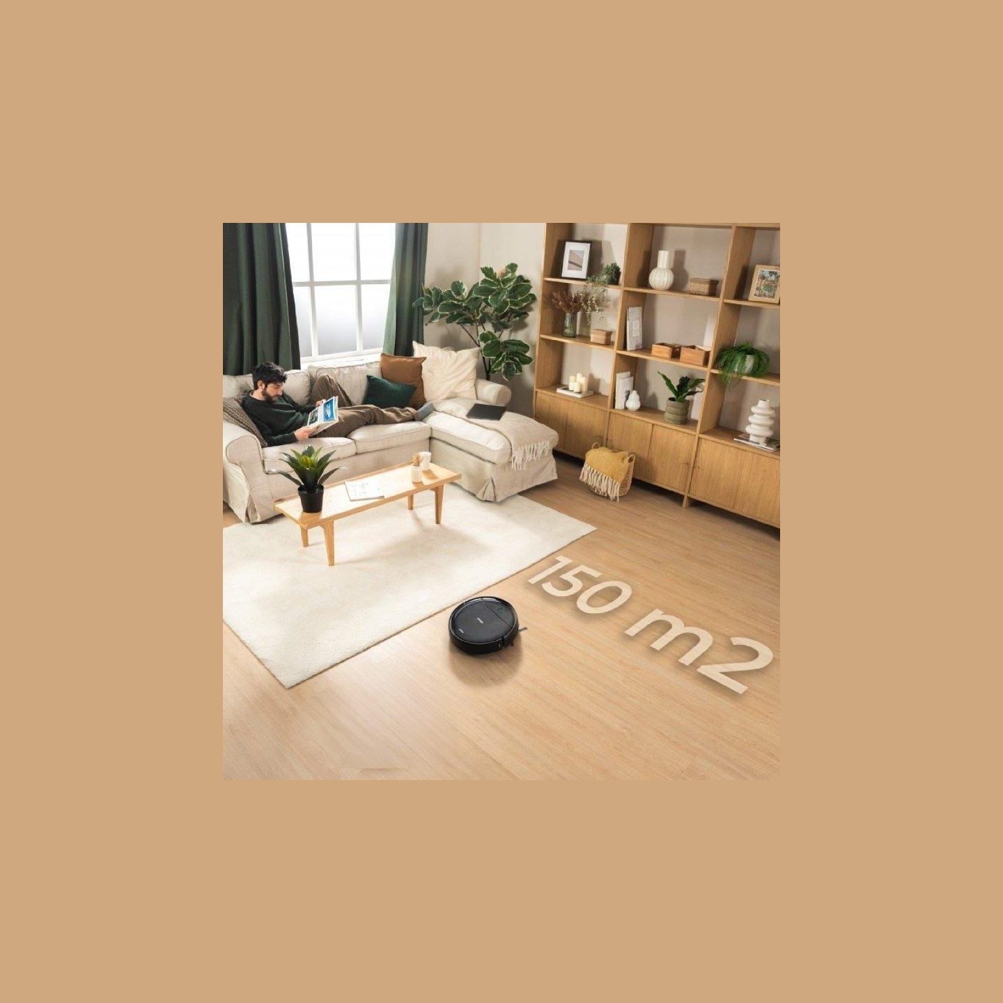 Cecotec Robot Vacuum Cleaner | Conga M10 Advance | Operating time (max) 150 min | Dry | Lithium-ion | 2000 mAh | Black | 3000 Pa