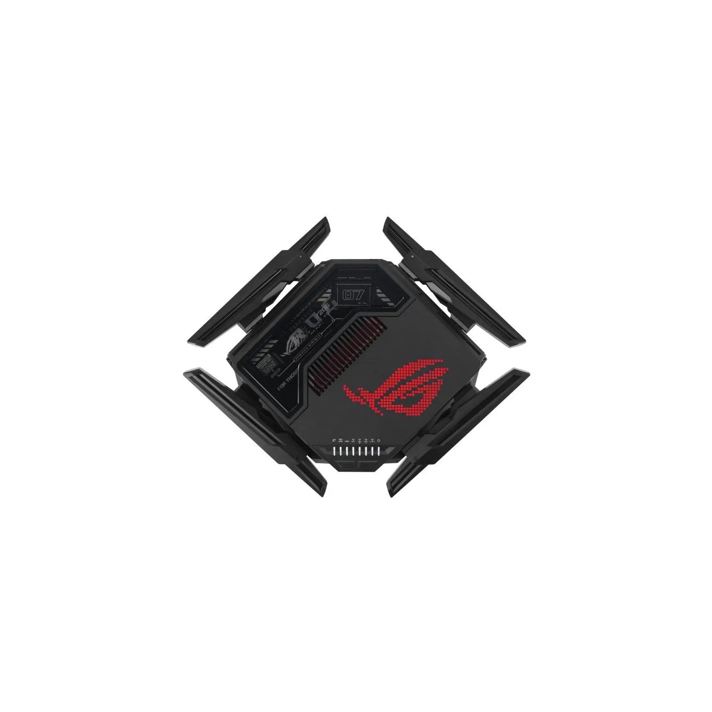 Asus Wireless Router|ASUS|ROG Rapture GT-BE98|Wi-Fi 7 (802.11be)|Data speed 11529 Mbit/s|Ethernet WAN Yes|Ethernet LAN Yes|6xLAN