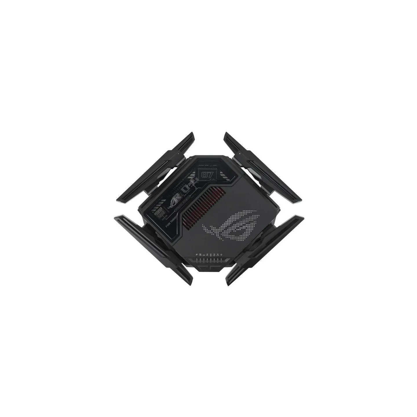 Asus Wireless Router|ASUS|ROG Rapture GT-BE98|Wi-Fi 7 (802.11be)|Data speed 11529 Mbit/s|Ethernet WAN Yes|Ethernet LAN Yes|6xLAN