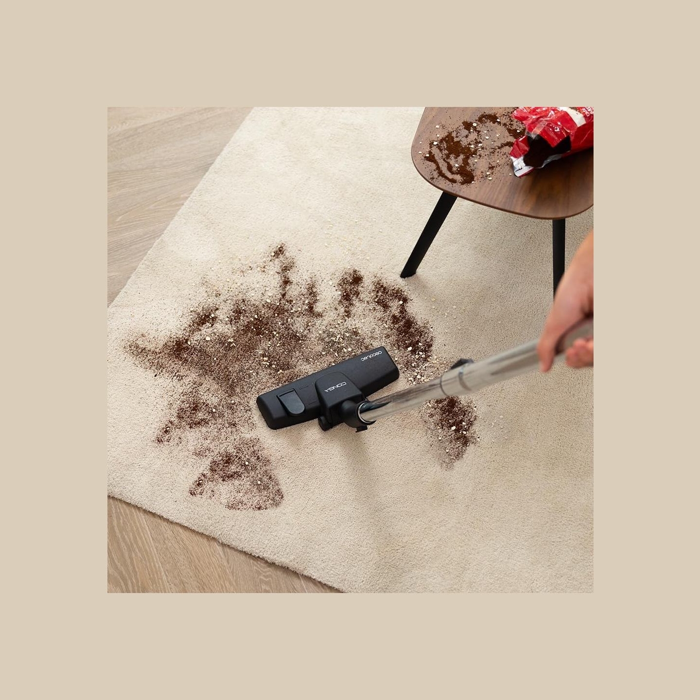 Cecotec Vacuum cleaner | Conga Powerbag 2500 Plus | Bagged | Dust capacity 2.5 L | Power 850 W | Black
